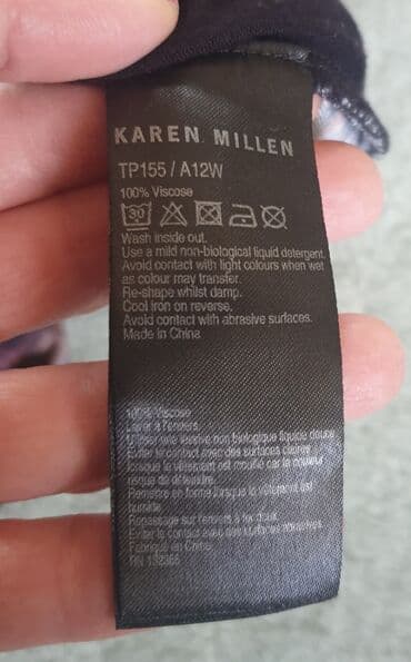 bordo haljine: Karen Millen S (EU 36), bоја - Bordo, Koktel, klub, Drugi tip rukava — 3