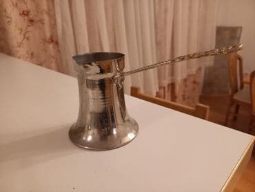 staklena džezva za kafu: Dzezva Hand Made Turska bakarna dzezva — 7