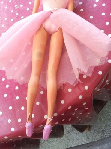 pink kombinezon: Barbika balerina RETKO 1986 god. My first barbie original. Limitirana — 6