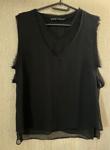 Bluze: Zara, M (EU 38), bоја - Crna — 1