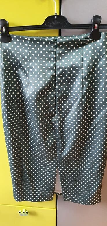 pantalone i sakoi zenski: 9Fashion Woman, S (EU 36), Tufnasti, bоја - Maslinasto zelena — 7