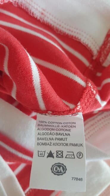 new yorker majice bez rukava: C&A, S (EU 36), Pamuk, bоја - Crvena — 5