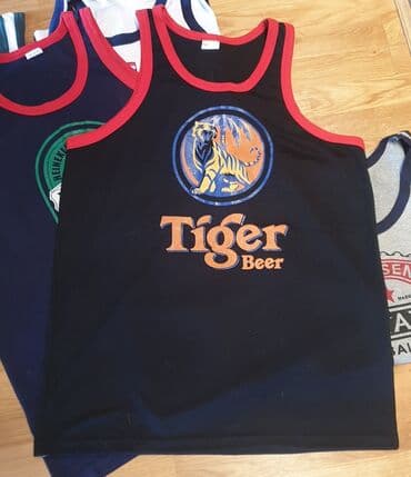 ramax novi sad: Muška majica bez rukava XXL, letnja, na bretele. TIGER pivo - beer — 1
