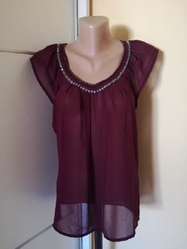 top model ranac: ONLY, S (EU 36), Poliester, bоја - Bordo — 1