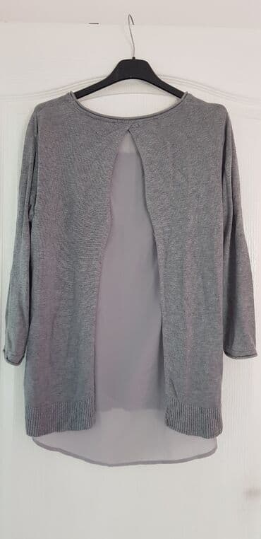 bluza velucine m: M (EU 38), bоја - Siva — 3