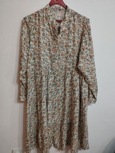 ivet shop haljine za punije: M (EU 38), bоја - Bež, Oversize, Dugih rukava — 2