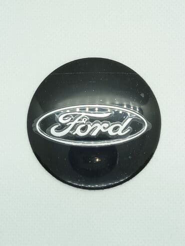 tuning nalepnice za auto: FORD-plastificirane nalepnice za felne-set od 4 komada CRNE FORD - — 4