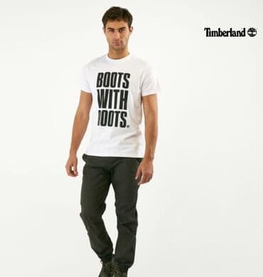 Muška odeća: Timberland-Boots with roots-Original muska majica u M velicini — 2