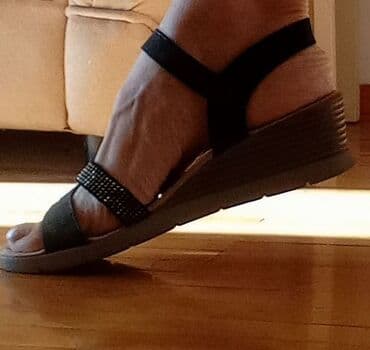 nakit od hiruskog celika beograd: Sandale, Comfort by Lusso, 39.5 — 5