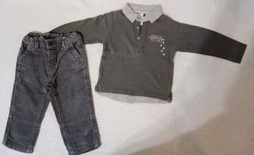 paket odece m: Paket: Majice, Pantalone, Duksevi, Za dečake, uzrast: 18 meseci — 2