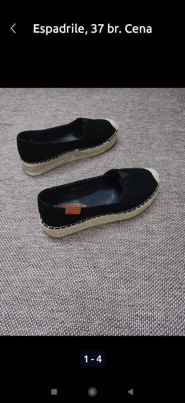 obuca batajnica: Espadrile, 37 — 4