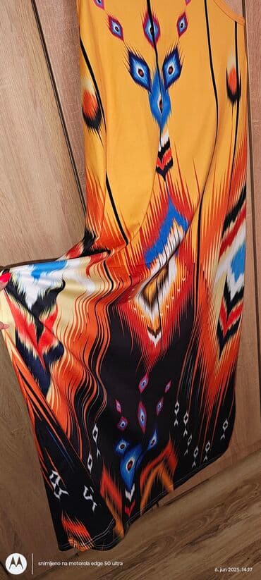 new yorker ranac: A-Dress 4XL (EU 48), color - Multicolored, With the straps — 2