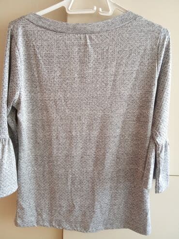 bluza s: L (EU 40), Poliester, bоја - Siva — 2