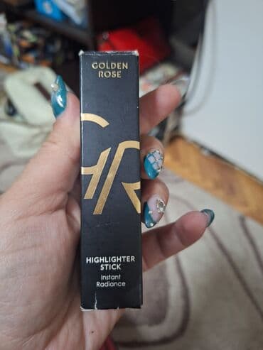 golden rose ulje za usne: Golden Rose+Sjaj za usne hajlajter u stiku pruža trenutni sjaj licu — 2