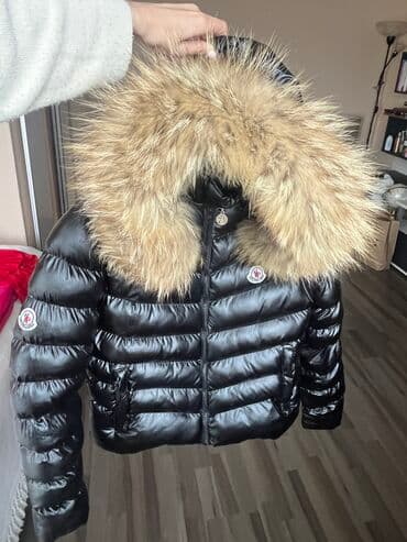 jakne za trudnice h m: Moncler, M (EU 38), Jednobojni, Sa postavom, Krzno — 2