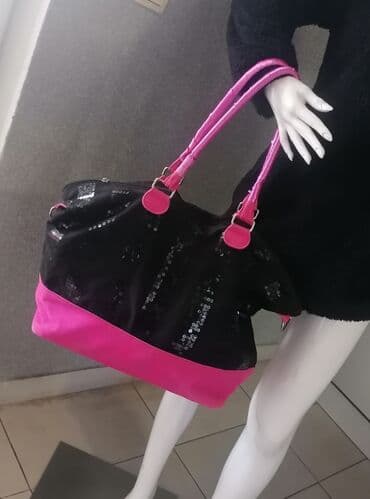 desigual torba crna: Torba za rame, Materijal: Platno — 2
