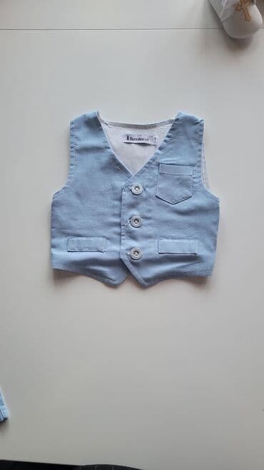 pelerina kaput: Komplet: Kapa, Pantalone, Prsluk, 74-80 — 3