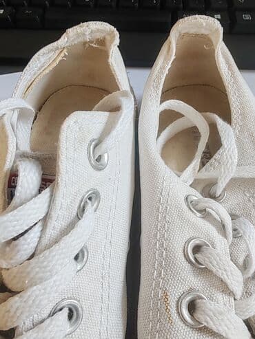 izrada obuce po zelji: Converse, 37.5, bоја - Bela — 7