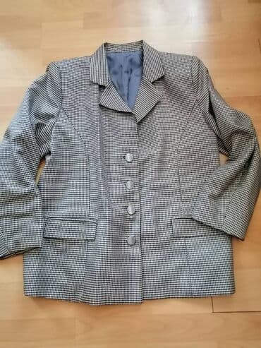 crno siva kosa: 4XL (EU 48), Karirani — 2