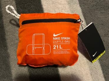 bjanko torbe: Nike stash duffle bag 21litra sklopiva torba — 4