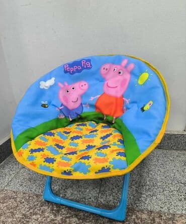 lidl tabure za decu: Dečija okrugla stolica sa motivom omiljenih crtanih junaka😍. Poseduje — 14