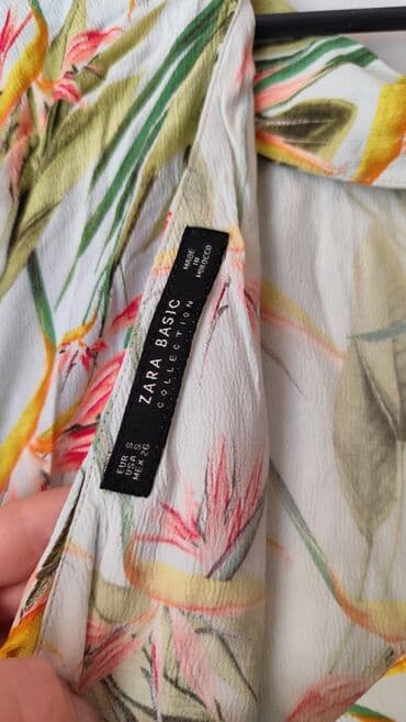 zara pončo: Zara M (EU 38), bоја - Šareno, Oversize, Kratkih rukava — 5