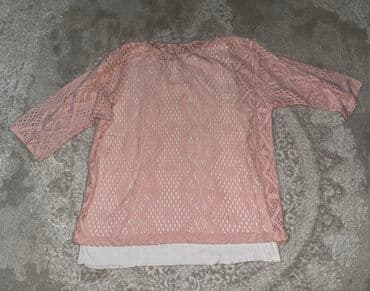 bluza bershka s: 0101 Brand, XL (EU 42), Pamuk, bоја - Roze — 1