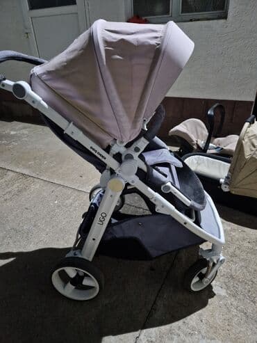 beba kids.com cene: Kolica za bebe 3u1 marke Kikka Boo Ugo. Model poseduje podesivu tendu — 2