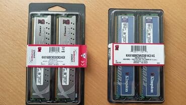 RAM Memorije: Kingston Kit 2x2Gb Hyper X ddr3 1600Mhz CL9-vrhunska memorija — 1