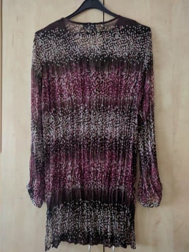 zara bluze i tunike: M (EU 38), Viskoza, Prugasti, Tufnasti, bоја - Šareno — 2