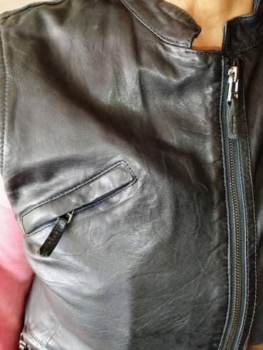 ramax novi sad: Massimo Dutti, L (EU 40), Koža, bоја - Crna — 12