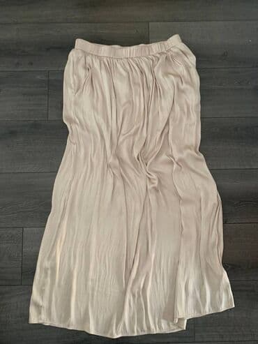 svilene spavacice sa ogrtacem: 2XL (EU 44), Maksi, bоја - Bež — 1