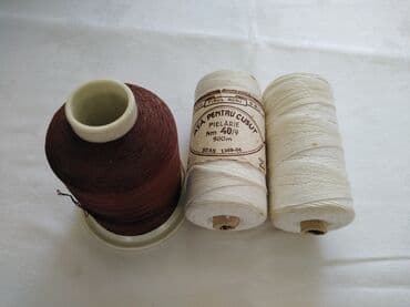 Sewing materials: Cotton, color - White — 1
