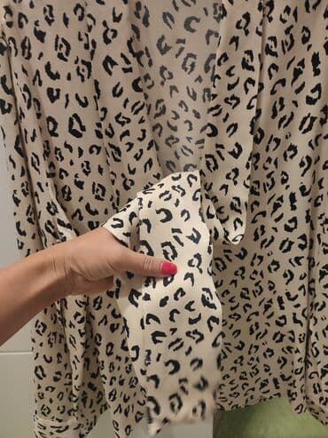 balea krema za vrat i dekolte: Zara, XS (EU 34), Viskoza, Leopard, krokodil, zebra, bоја - Šareno — 7