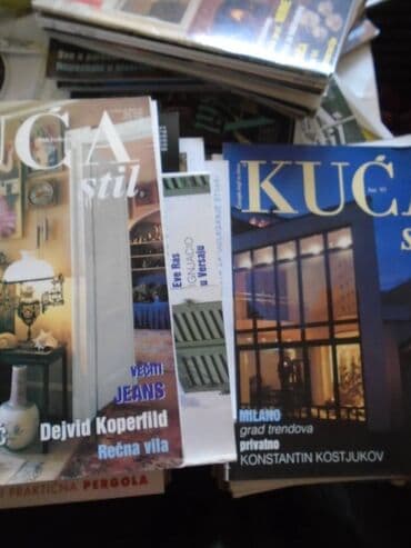 i robot sa prevodom: Poznati časopis KUĆA STIL sa neprocenjivim idejama i savetima oko — 2