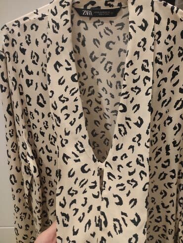 balea krema za vrat i dekolte: Zara, XS (EU 34), Viskoza, Leopard, krokodil, zebra, bоја - Šareno — 8