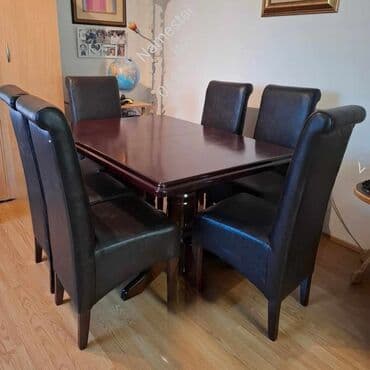 dimenzije barskih stolica: Baluster 4 Dimenzije: 40 Stolice kljun Eko koza braon Cena: 36e po — 1