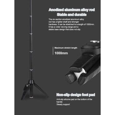 telefon card: PODESIVI Bežični TRIPOD Sa Bluetooth UPRAVLJAČEM - Selfie BEŽIČNI — 8