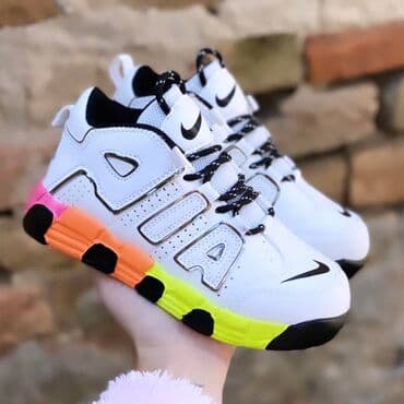 dečije patike za devojčice: Nike air more uptempo duboke patike dečije Novo Brojevi 31 do 35 — 6