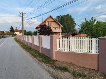 Građevinarstvo i rekonstrukcija: PVC OGRADA Pvc ograde visoko kvalitetne . U bojama bela — 1