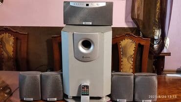 pioneer zvucnici za auto: KINYO VS-500R 85 Vati RMS 5.1 zvucnici nemam sve kablove za male — 1
