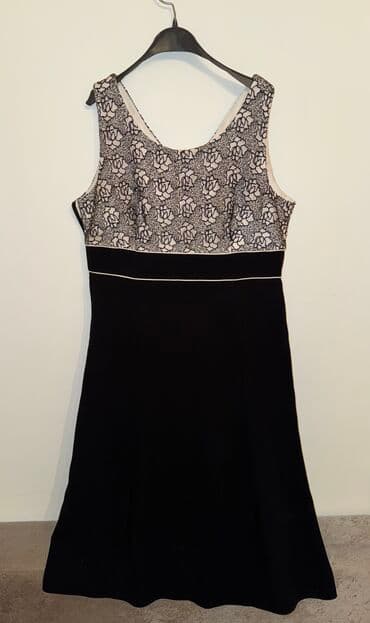 Haljine: 9Fashion Woman XL (EU 42), bоја - Crna, Večernji, maturski, Na bretele — 1