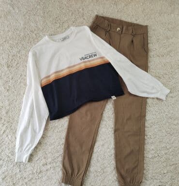kolagen sa vitaminom c: PULL&BEAR, XS (EU 34), Sa ilustracijom, bоја - Bela — 2