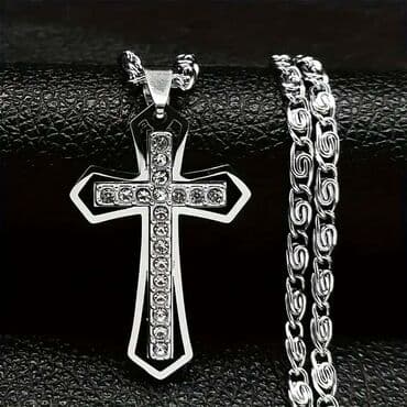 cartier ogrlica: Ogrlica sa priveskom, Sector, Materijal: Hirurški čelik — 11
