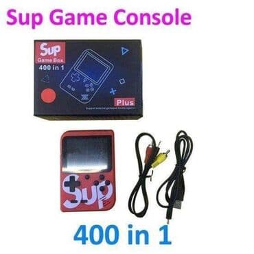 Video igre i konzole: Sup Game Box 400 in 1 Ovo je retro ručna igracka konzola u boji — 6