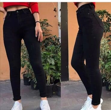 crni sorc za fizicko: Crne farmerice Kao nove Push up model Vel 26 Sa dosta elastina — 3