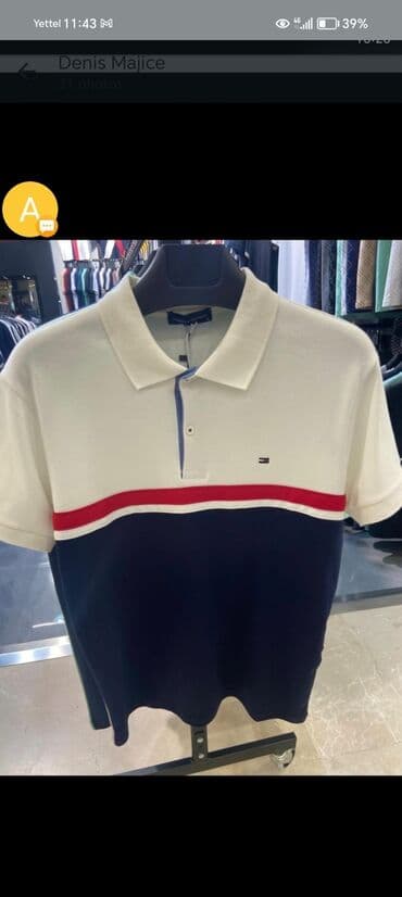spanski brend obuce: Košulja Na kratke rukave, Tommy Hilfiger, bоја - Šareno, Pamuk — 1