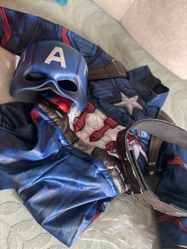 dexy co igracke za devojcice od 10 godina: Original Marvel Captain America kostim za decu do 3-4 godine, xs — 2