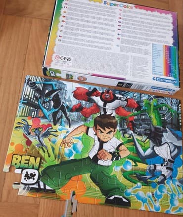 igračke za dečake od 3 godine: Ben 10 - cartoon network. Puzzle - puzle - pazl kako ko voli. 60 kom — 4