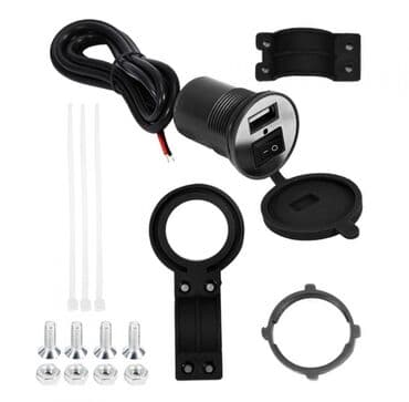 grejalica za kola 12v: Vodootporni ugradni usb punjač za motor Vodootporni usb ugradni punjač — 7